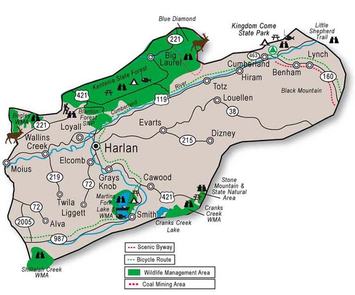 A map of my county